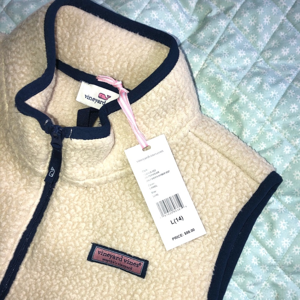 Vineyard Vines Girl’s Sherpa Harbor Vest